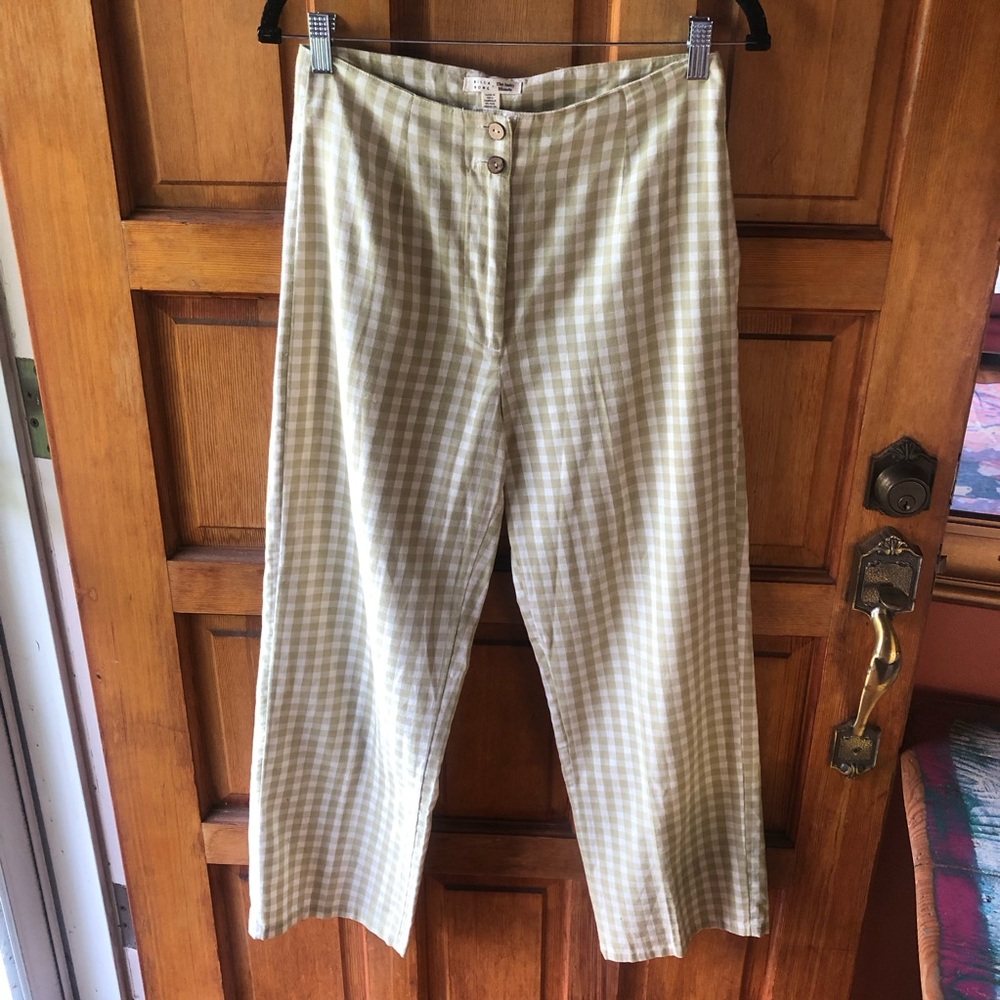 Billabong x The Salty Blonde Break Point Cotton & Linen Pants Sz 27